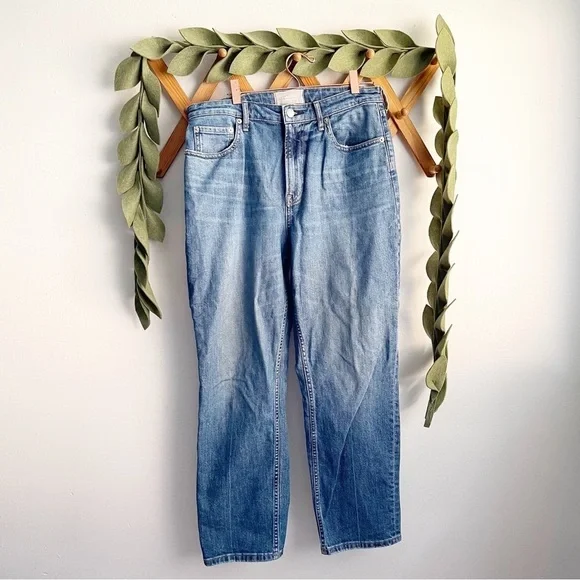Everlane High Rise Straight Leg Jeans - Picture 1 of 7